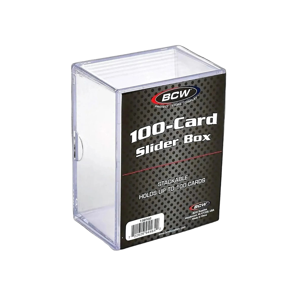 BCW 100-Card Slider Box