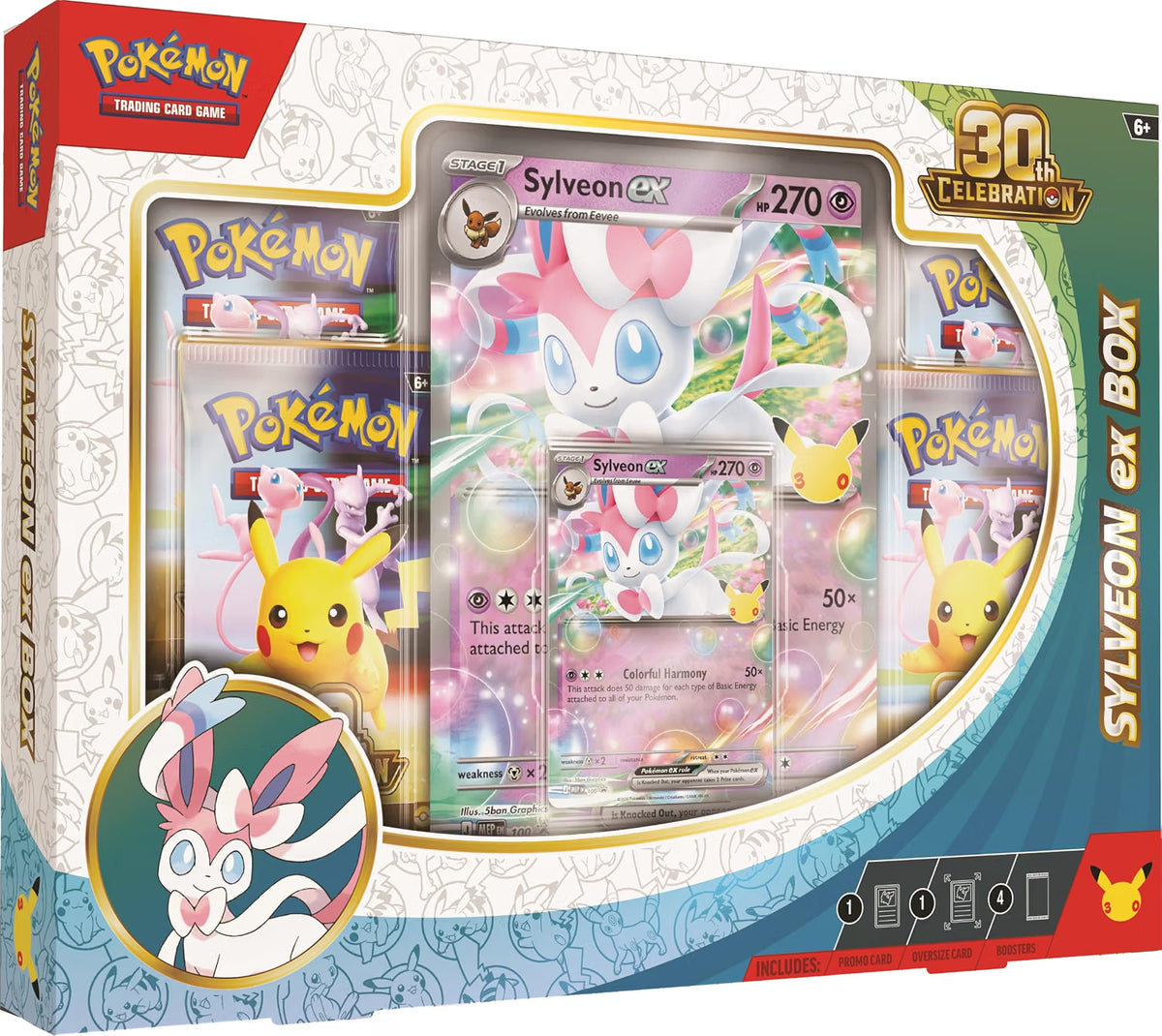 Pokémon TCG: 30th Celebration Pokémon ex Box