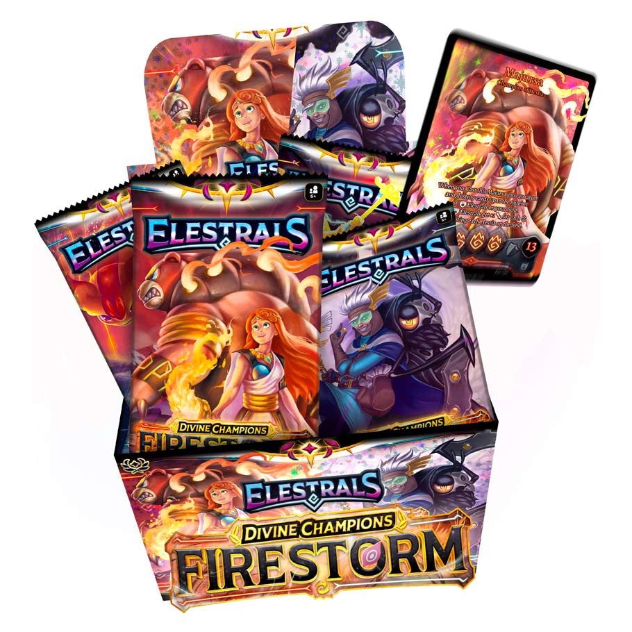 Elestrals: Firestorm: Booster Display