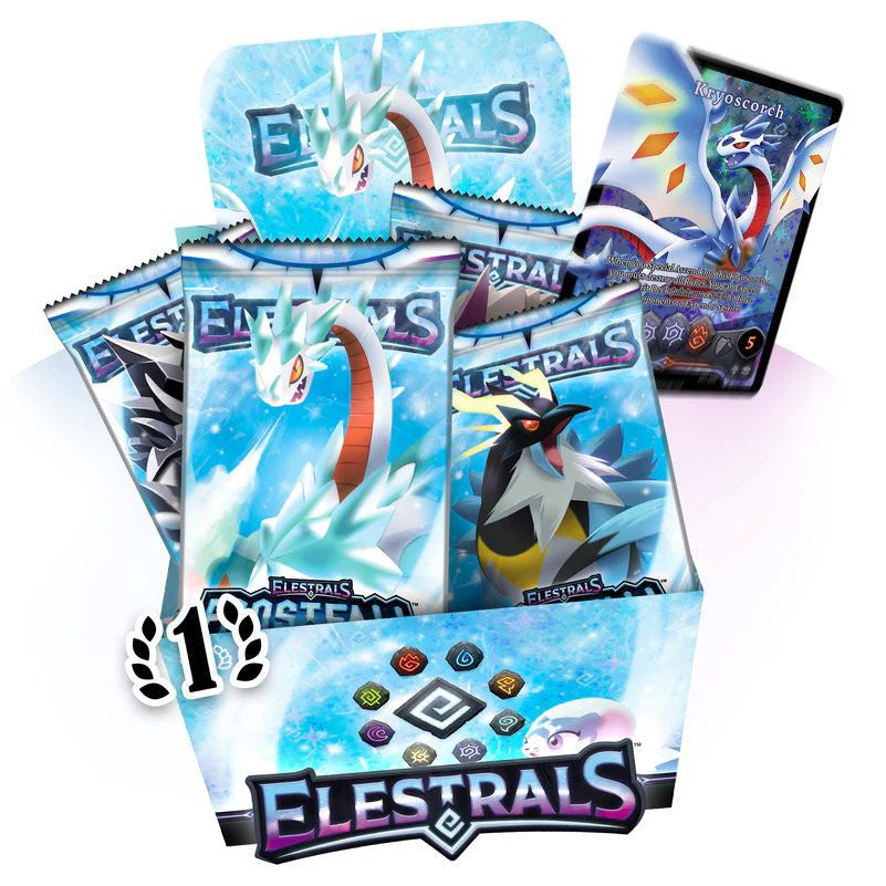 Elestrals: Frostfall: Booster Display