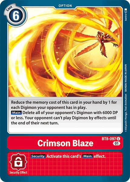 Crimson Blaze | BT8-097