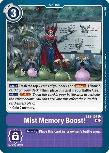 Mist Memory Boost! | BT8-108