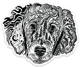 Poodle Goldendoodle Labradoodle Dog Sticker