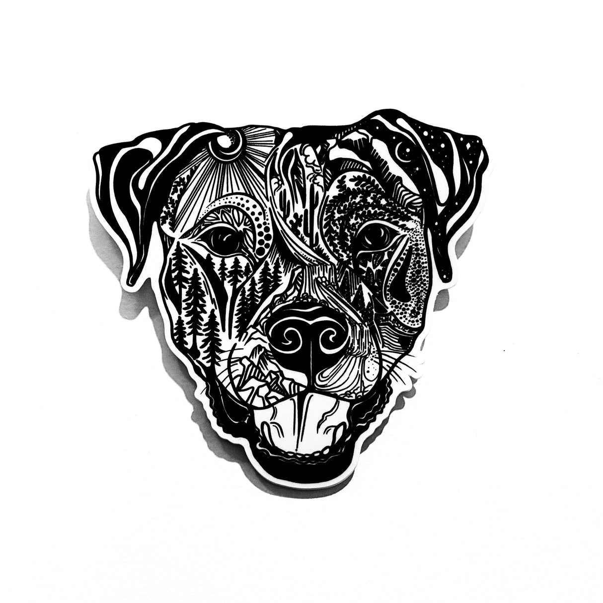 Pitbull Dog Sticker