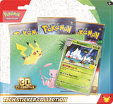Pokémon TCG: 30th Celebration Tech Sticker Collection