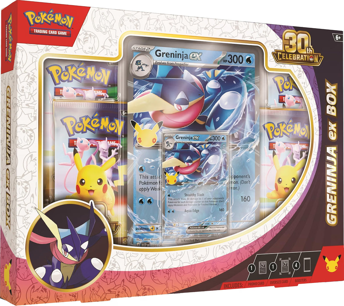 Pokémon TCG: 30th Celebration Pokémon ex Box