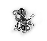 Poseidon the Octopus Sticker 4" sticker