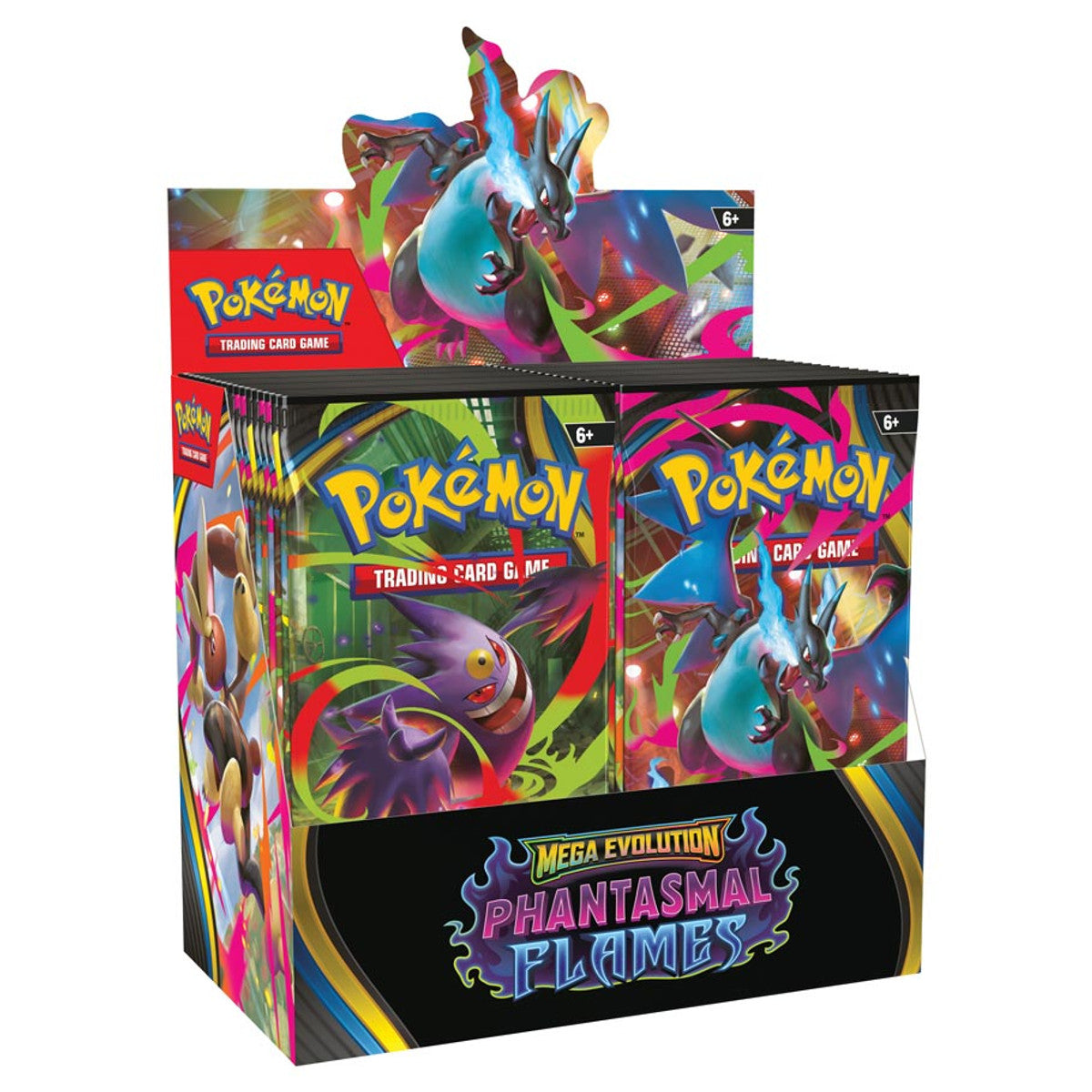 Pokémon TCG: Mega Evolution: Phantasmal Flames: Booster Display