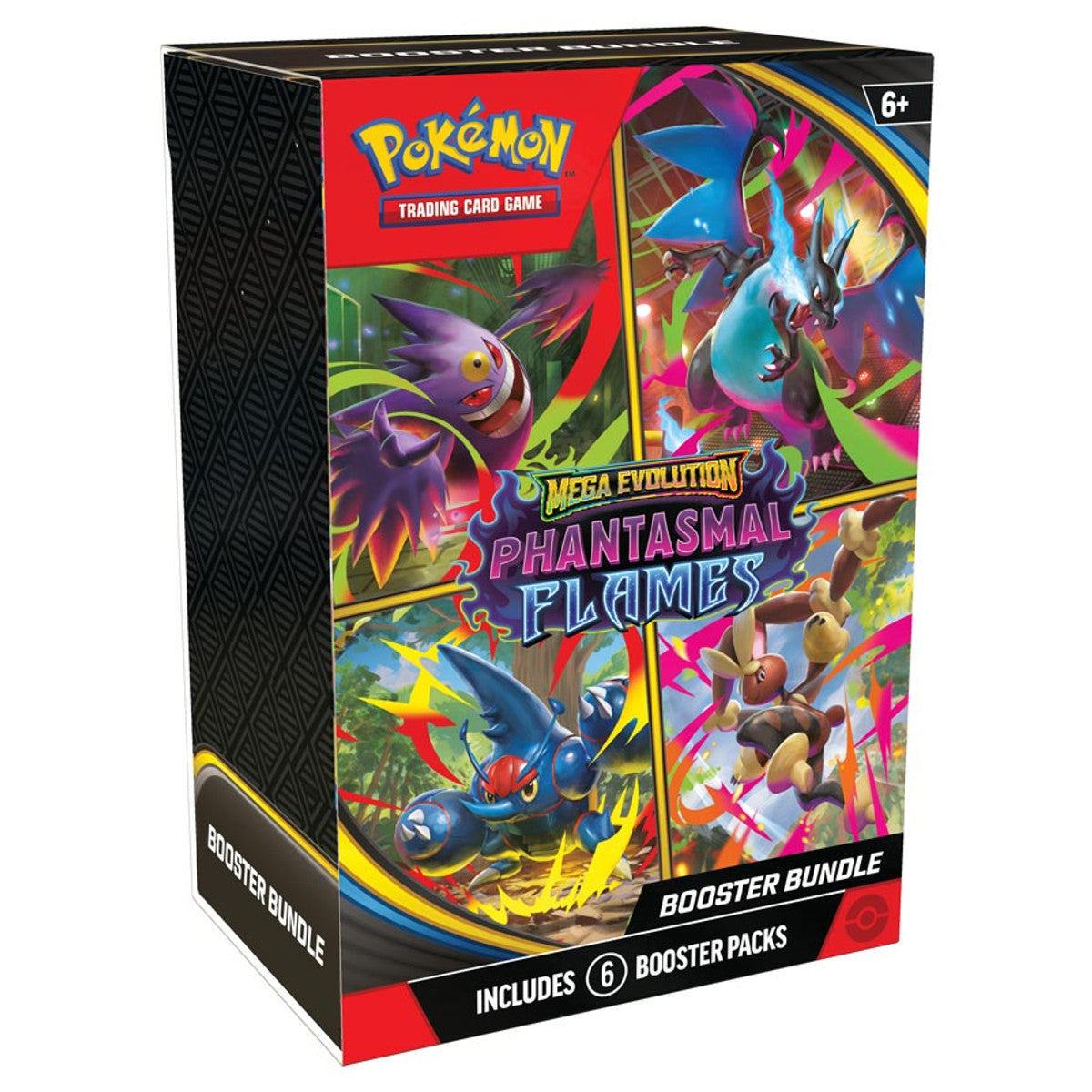 Pokémon TCG: Mega Evolution: Phantasmal Flames: Booster Bundle