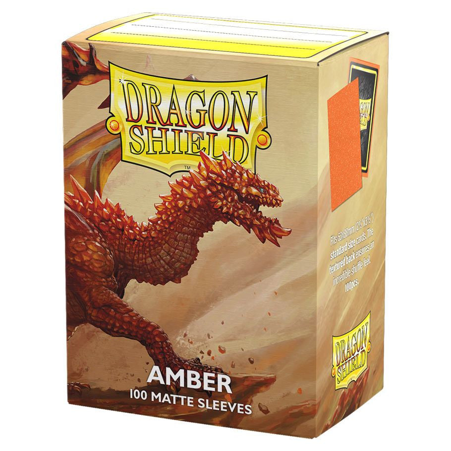 Dragon Shield Matte - Amber