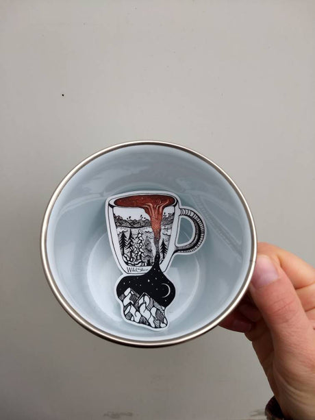 Wild Brew Sticker 4" sticker