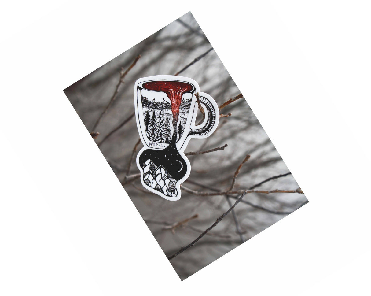 Wild Brew Sticker 4" sticker