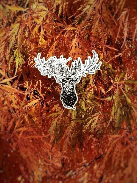 Orion the Elk 4" sticker