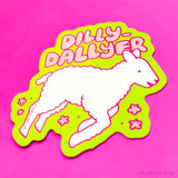 Dilly Dallyer Lamb Vinyl Sticker