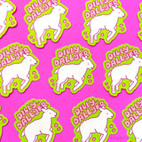 Dilly Dallyer Lamb Vinyl Sticker