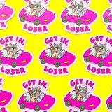 Get in Loser Trash Animals Vinyl Sticker