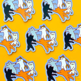 Matisse The Dance Cats Vinyl Sticker