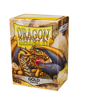 Dragon Shield Matte - Gold - Nerd Surge
